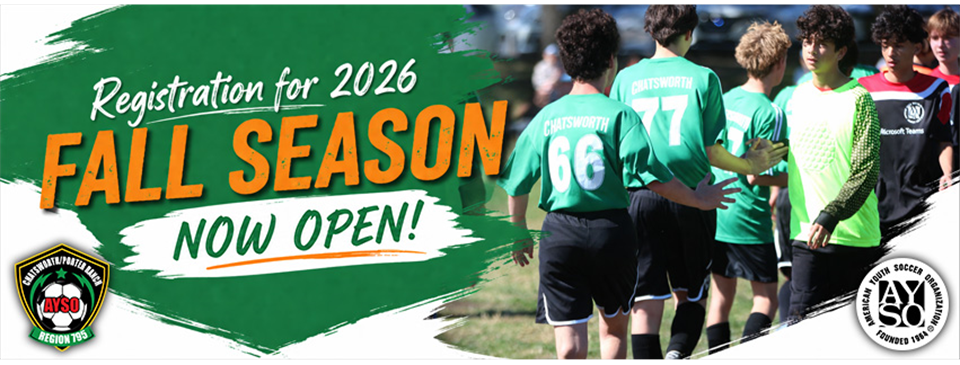 2026 Fall Registration Now Open!